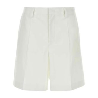 Valentino Garavani Casual Shorts, male, White, Size: XL Bermuda Shorts