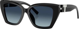 Tiffany & Co. Tf 4239U Zonnebrillen - Dames - Zonnebrillen - Zwart - 52 MM - Accessoires