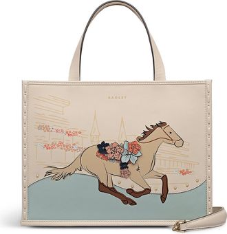 Radley London Kentucky Derby Spring 2026 Small Ziptop Satchel Bag