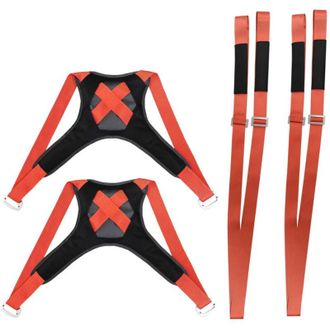OEM Kit Para 2 Personas Con Correas De Transporte Para Muebles Y Electrodom&eacute;sticos - Capacidad De Carga De 400 Kg, F&aacute;cil De Levantar