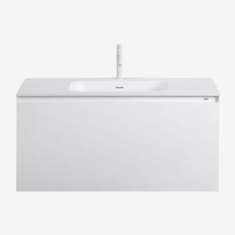 Sklum Sklum - Conjunto De Mueble De Ba&ntilde;o En Madera Con Lavabo Integrado Macrae
