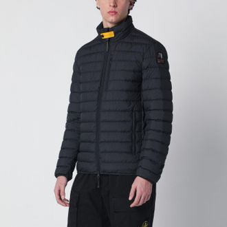 Parajumpers Black Ugo Short Quilted Down Jacket
