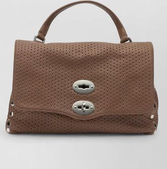 Zanellato shoulder bag adjustable strap metal hardware