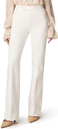 Paige Stevie High Waist Bootcut Jeans in Tonal Ecru at Nordstrom, Size 28