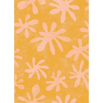 WallPops Orange Field Peel & Stick Wallpaper at Nordstrom Rack
