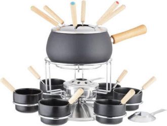 EVA Eva Fonduta Smalto Nero Opaco 23 Pezzi