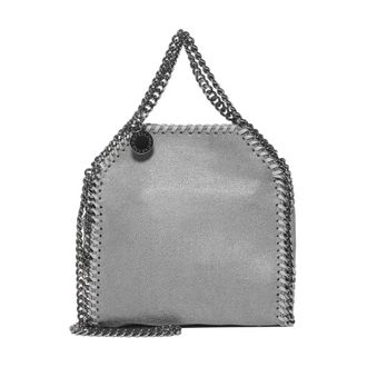 Stella McCartney Stella McCartney, Handbags, female, Gray, Size: ONE SIZE Falabella Tiny Tote