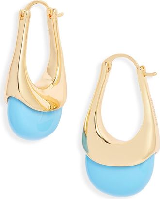 Kenneth Jay Lane Stone Drop Earrings in Gold at Nordstrom