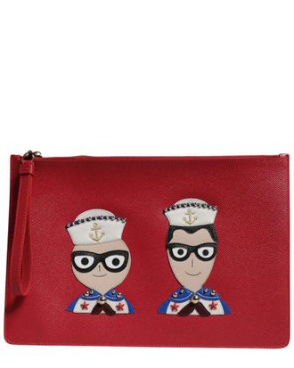 Dolce & Gabbana Leather Clutch