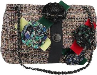 Chanel Vintage, unisex, Veelkleurig, ONE Size, Katoen, Pre-owned Cotton chanel-bags