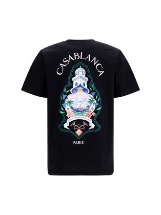 Casablanca Paris T-Shirt - Black