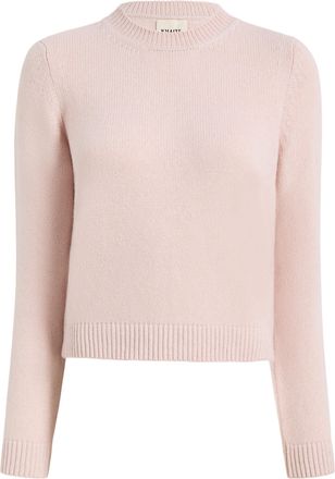 Khaite Powder Pink Leta Cashmere Sweater