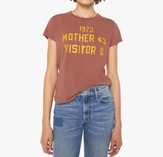 Mother Boxy Goodie Goodie Tee In Mother 1973