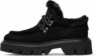 Loriblu Suede Loafers - Dames - Winterlaarzen - Zwart - 39 EU - Su&egrave;de - Schoenen