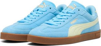 Puma Sneaker PUMA CLUB II ERA SUEDE, Damen, Gr. 37,5, vibrant blau, apple spritz, Leder, unifarben, Schuhe Sneaker, mit sportlichem Design, mit Schn&uuml;rversc