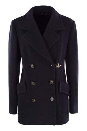 Fay Wool And Cashmere Peacoat