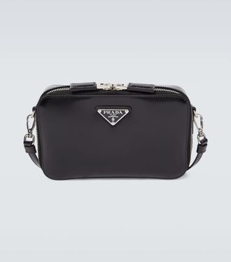 Prada Brique leather shoulder bag
