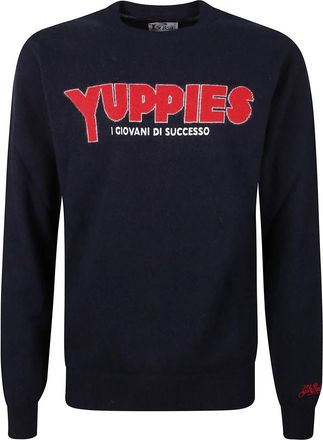 MC2 Saint Barth Truien & Vesten, Heren, Blauw, XL, MC2 Saint Barth Sweaters Blue