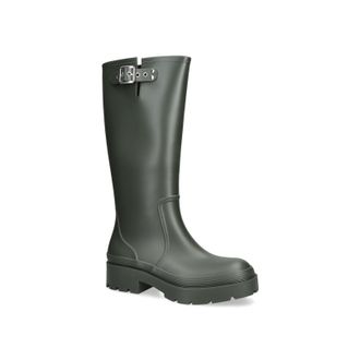 Steve Madden Womens Rocky Dark Green Boots - Size UK 4