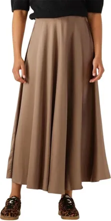 Y.A.S Y.a.s, Rokken, Dames, Beige, M, Dames Rokken Yaspella Hw Volume Ankle Skirt
