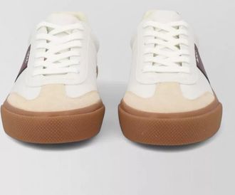 HUGO BOSS leather low-top sneakers