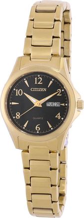 Citizen Quartz Black Dial Ladies Watch EQ0612-58E