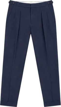 BRIGLIA 1949 1949 Pantalon - Heren - Nette broeken - Blauw - 2XL - Katoen - Broeken