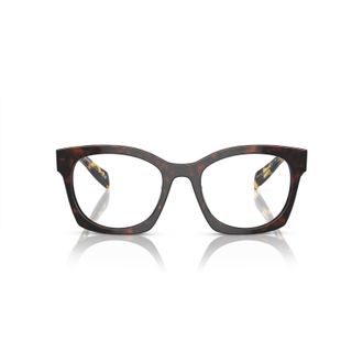Prada 0pr A05v Oversized Tortoiseshell Acetate Eyeglasses