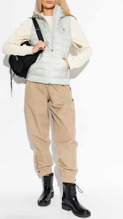Moncler Glygosse Puffer Vest, Womens, Light Blue