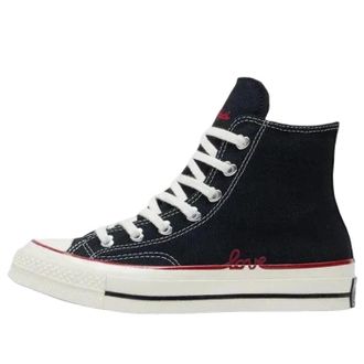 Converse Chuck 70 Hearts Black Egret A19061C