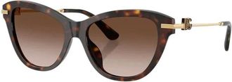Dolce & Gabbana Dames, Accessoires, Bruin, Maat: 53 MM Polyamide