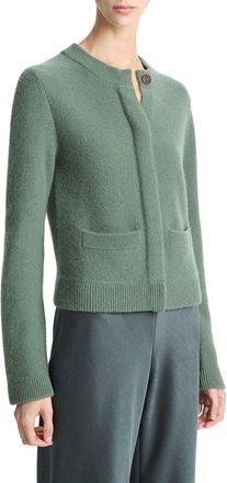 Vince Shrunken Boiled 100% Cashmere Jacket