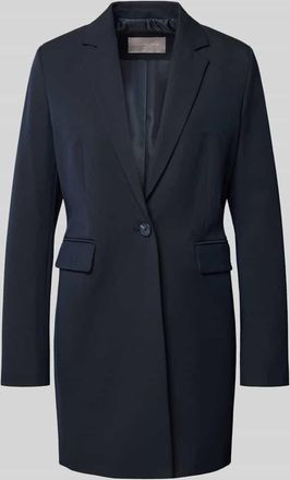 Christian Berg Regular Fit Gehrock mit Viskose-Anteil in Marine, Gr&ouml;&szlig;e 34