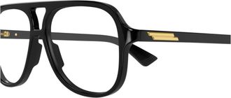 Bottega Veneta Bv1417o-001black-black-transparent