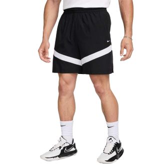 Nike Heren Icon Basketbal Shorts (Zwart, Wit)
