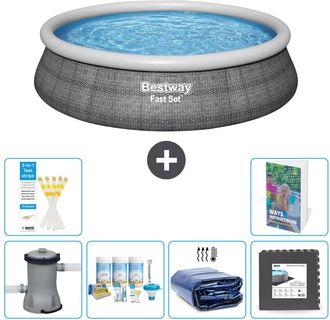 Bestway Piscina Bestway Fast Set Redonda - 457x84 Cm - 7-piezas S233