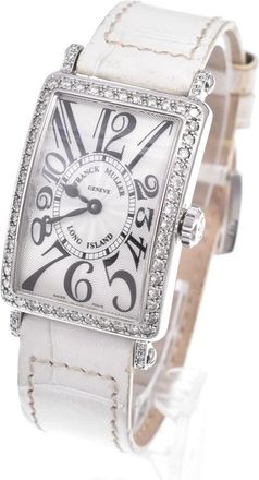 Franck Muller Long Island Playa Quartz Steel Watch (Pre-Owned)