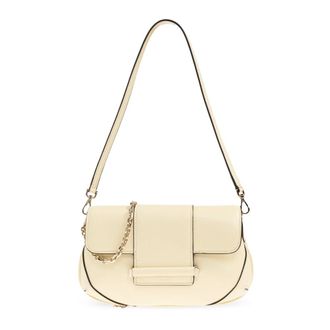 Jimmy Choo London Tassen, Dames, Geel, ONE Size, Leer, Bar Portemonnee Met Ketting