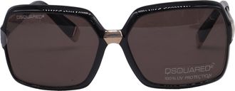 Dsquared2 DQ0044 Oversized Sunglasses in Black Acetate