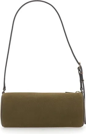 Michael Michael Kors Womens Shoulder Bag Izzy Green Leather Cow