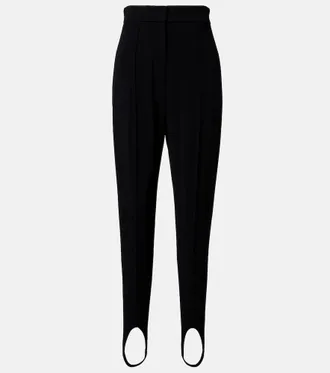 Stella McCartney High-rise jersey stirrup leggings