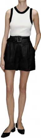 Veronica Beard Hobbes Short In Black