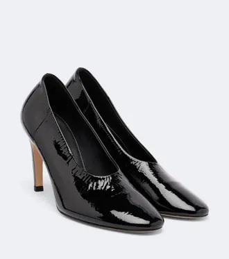 Toteme Slip patent leather pumps
