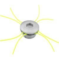 OEM Cabezal De Aluminio Para Desbrozadora, Cabezal De Aluminio Para Cortabordes, Cabezal Universal De 4 Hilos Para Desbrozadora Para Jard&iacute;n, C&eacute;sped Y Pati