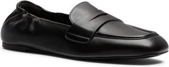 Stuart Weitzman Bryant Leather Loafer in Black at Nordstrom, Size 10.5