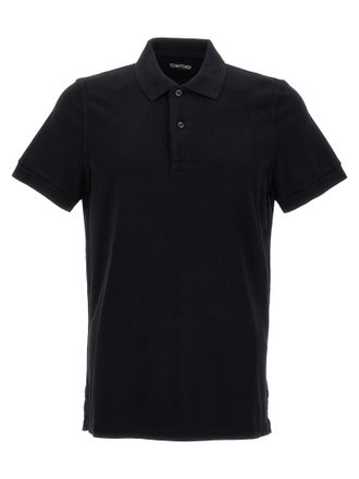 Tom Ford Logo Embroidery Polo Shirt