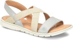 B&oslash;rn Barbe Strappy Sandal in Blue Combo at Nordstrom Rack, Size 10