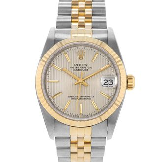 Rolex Pre-owned Rolex Datejust 31 Automatic Silver Dial Ladies Watch 68273 SSJ