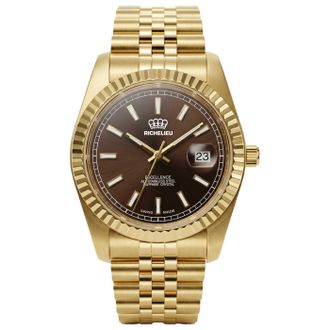 Richelieu Mens Classic 41mm Watch MRI-25R41-05-951