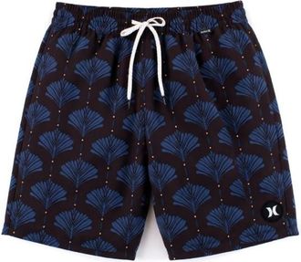 Hurley Volley Icon Printing Press Arbore Badehose f&uuml;r Herren | blau